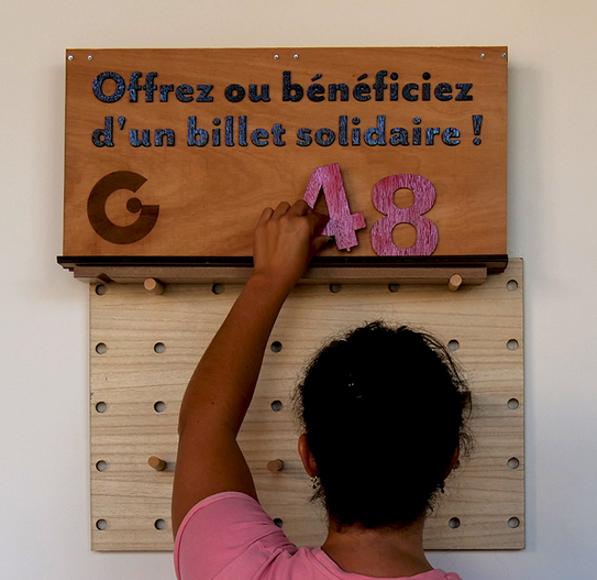 Compteur billet solidaire